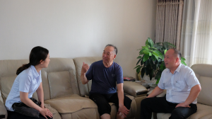 集團(tuán)公司走訪慰問部隊(duì)轉(zhuǎn)業(yè)老干部！